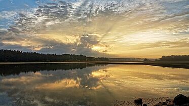 Herbst Dreifelder Weiher